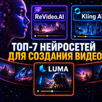 Топ-7 нейросетей для создания видео в 2026 году