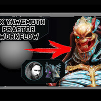 Создание STL Gix Yawgmoth Praetor