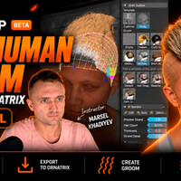 Своя прическа для MetaHuman: Ornatrix App и Unreal Engine 5.8