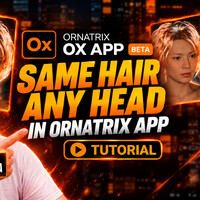 Одна прическа на разных головах: Ornatrix App и кастомный MetaHuman