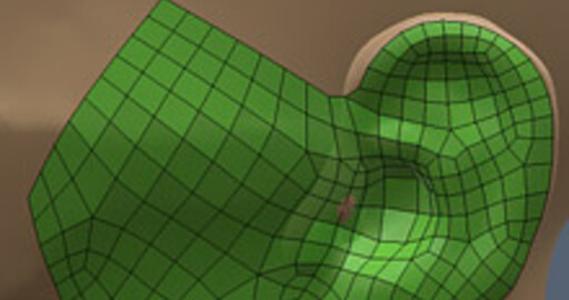 Инструмент QuadPaint для ретопологии в 3D-Coat