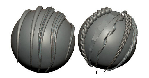 61 бесплатная кисть для создания волос в ZBrush