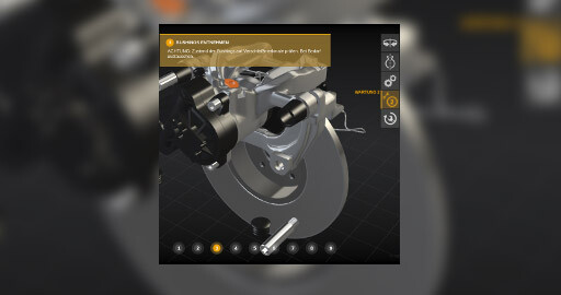 Blend4Web в дистанционном обучении инженеров Continental