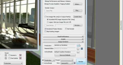 3ds Max 2011 Subscription New Feature: Iray Renderer