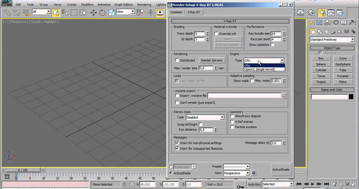 Preview V-Ray RT GPU - material 01
