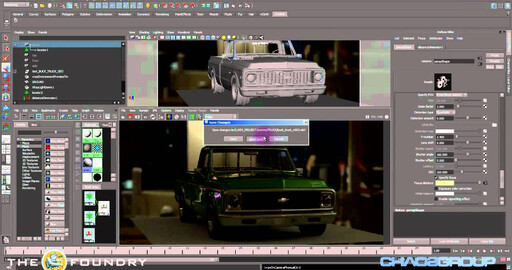 Применение V-Ray и Mari 1.3