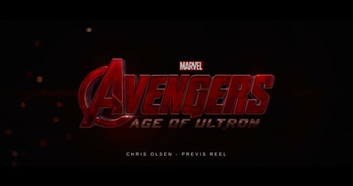 Age of Ultron Previs Reel