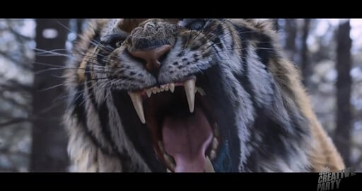 The Tiger’s VFX reel