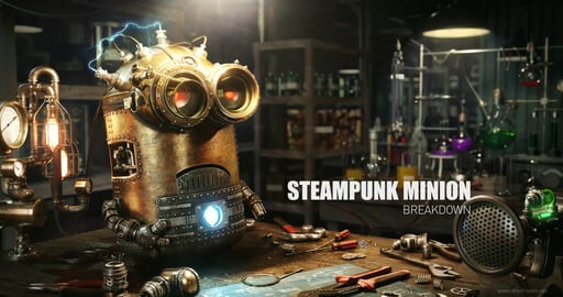 Steampunk Minion breakdown