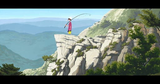 Fishing In The Air #1