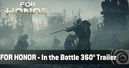 360°- трейлер For Honor в 4K