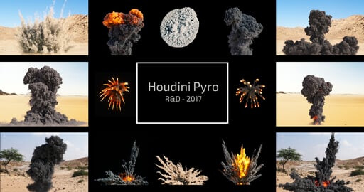 Houdini Pyro - R&D 2017