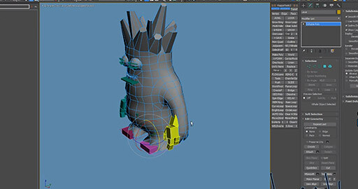 Сравниваю скининг в 3DS Max и Maya