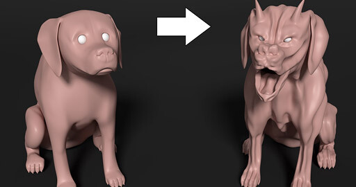 Shape Keys Blender3D