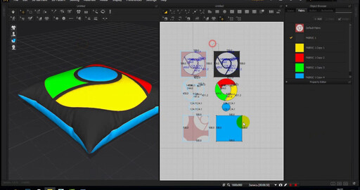 Моделирование подушек в Marvelous Designer и 3Ds Max