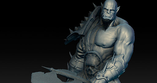Новый курс от Render.ru "Создание игрового персонажа в Zbrush"