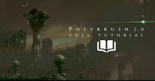 Готов подробнейший видеоурок по всему Polybrush!