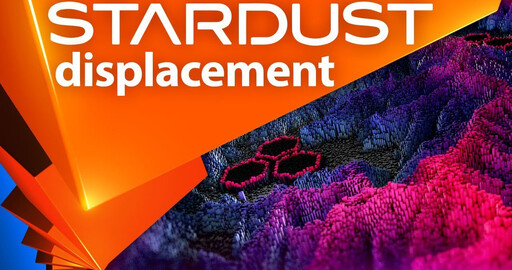 Сдвиг частиц в 3D плагином Superluminal Stardust 1.1 для After Effects