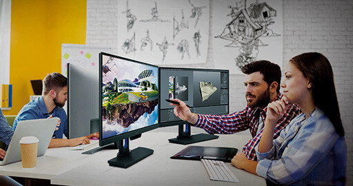 Мониторы BenQ серии PD, разработанные для специалистов 2D/3D