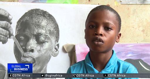 Waris Kareem Nigeria's 11-year-old artis