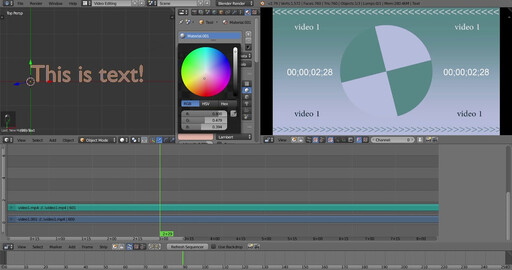 Blender VSE/VFX. Эксперимент. Продолжение... 2
