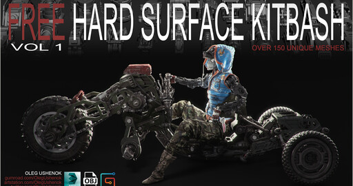 FREE Hard Surface Kitbash