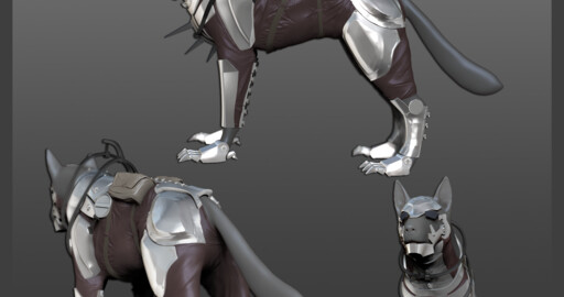 W.i.P.(work in progress) "Cyber_dog"-customize shield
