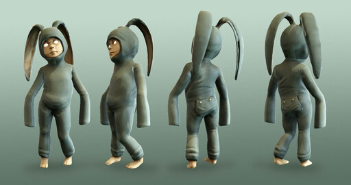 Game character, Rabbitboy или Donkeyboy)))