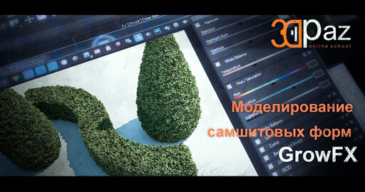 Моделирование самшитовых форм с GrowFX