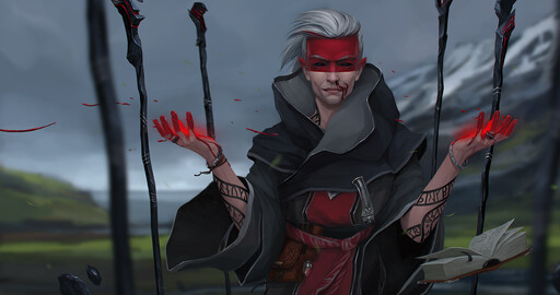 GIF процесса dark wizard