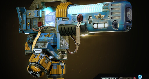 Making of "Warhammer 40000. The Mark III Belisarius Pattern Plasma Incinrator (fan art)"