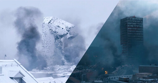 Землетрясение. VFX Breakedown