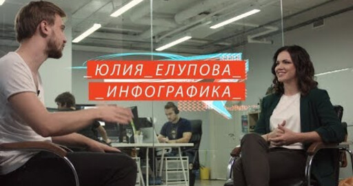 Интервью с Юлией Елуповой, студия Инфографика