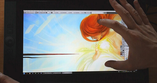 Roman Guro. Обзор Wacom Cintiq Companion HYBRID для художников.