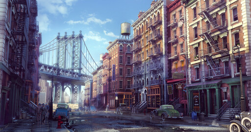 Making Of "New York In The 30