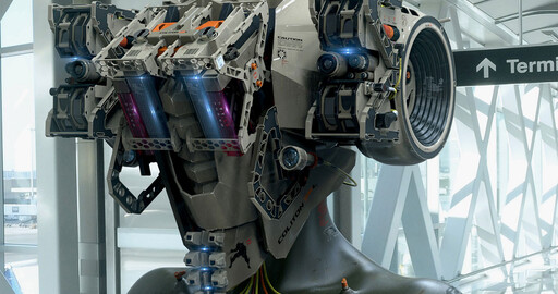Making Of "Cyborg for testing air water soil"