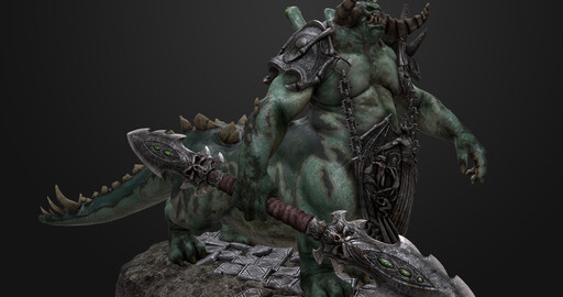 Making Of "Mannoroth Fan Art"