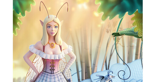 "Bee Fairy" или "Давайте порисуем вместе".