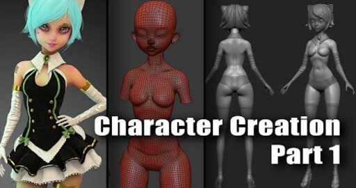 3D Character Design Contest 2016 - Character Creation part 1