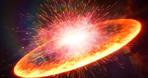 Космический взрыв в After Effects с кольцом плазмы (praxis effect, praxis explosion, praxis ring)