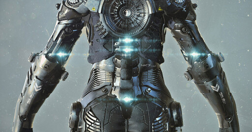 Making Of "Exoskeleton suit (2)"