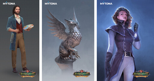 Создание персонажа для HO-игры от художника компании MyTona