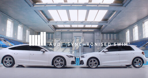 Синхронное плавание в исполнении Audi | Making Of