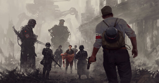 Художник Jakub Rozalski (MR.WEREWOLF)
