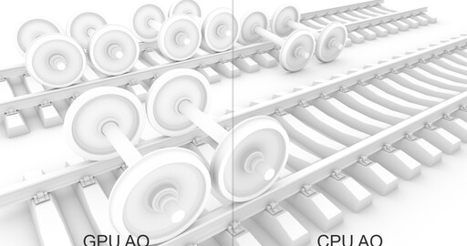 Визуализация Ambient Occlusion с помощью GPU в mental ray for Maya