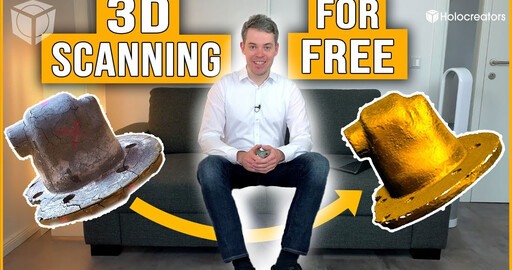 Бесплатное 3D сканирование с помощью смартфона