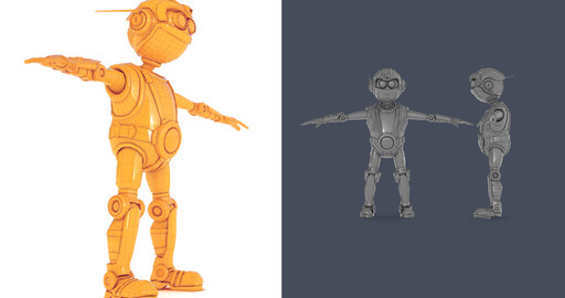 Sci-fi cartoon