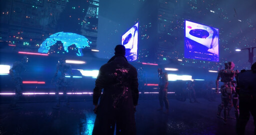 Lookdev в UE4 на тему киберпанка