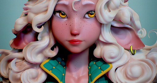 Создание персонажа по концепту в Zbrush