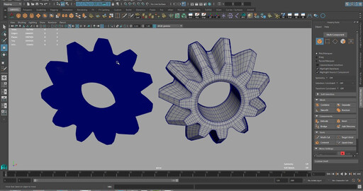 Ретопология в Maya 2016